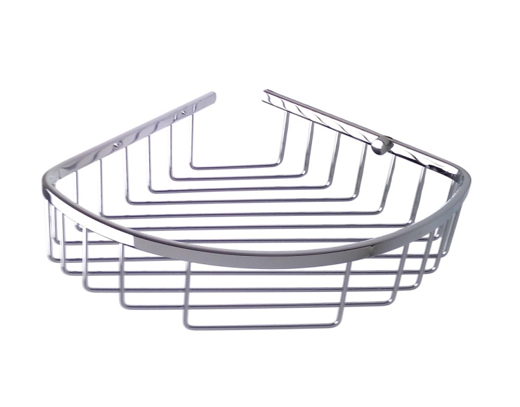 Półka narożna (koszyk) chrom