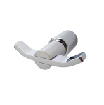 Wieszak łazienkowy podwójny chrom Linora