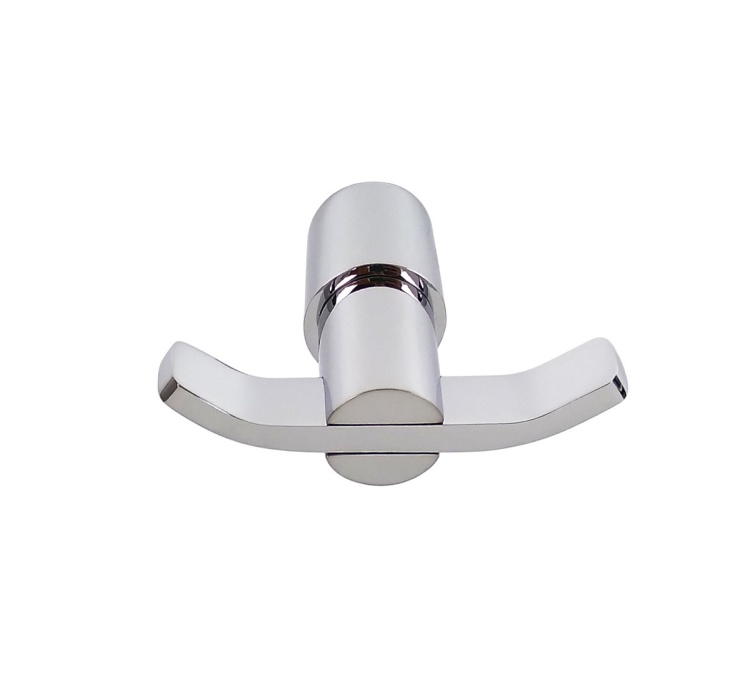 Wieszak łazienkowy chrom podwójny