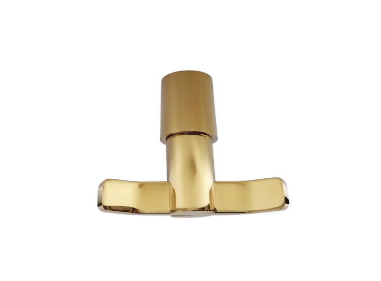 Wieszak do łazienki złoty Linora