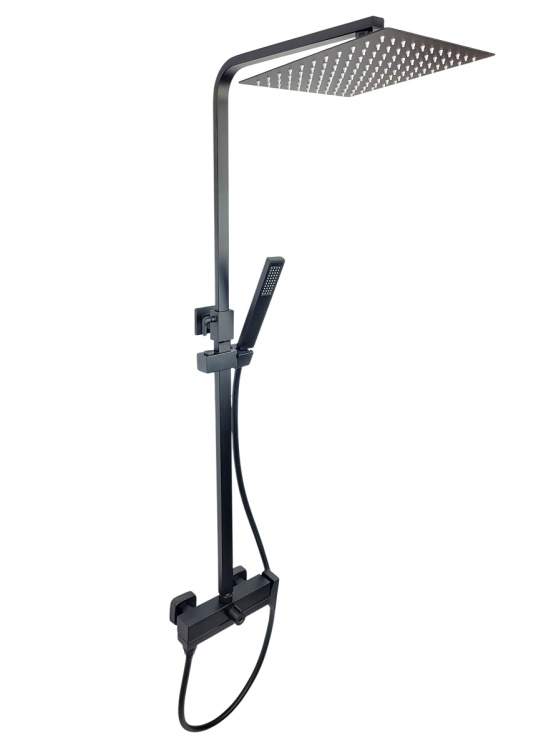 Zestaw z deszczownicą Qatro Black