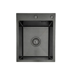 Zlewozmywak stalowy STELLMAN 4050 CZARNY
