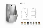 Pisuar bezdotykowy Stalowy Inox 8111S z fotokomórką Wandaloodporny  