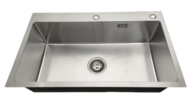 3 Zlewozmywak stalowy jedno komorowy STEEL 7545