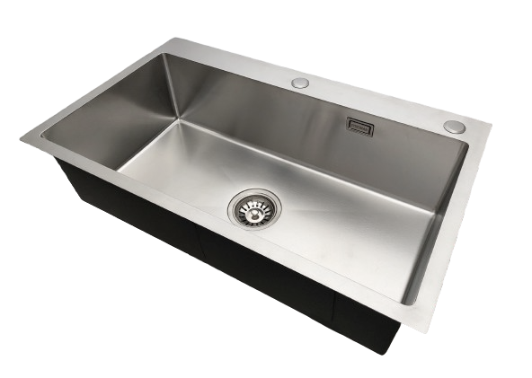 5 Zlewozmywak stalowy jedno komorowy STEEL 7545