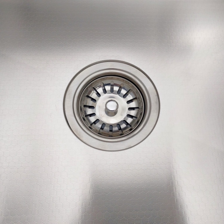 7 Zlewozmywak stalowy jedno komorowy STEEL 7545