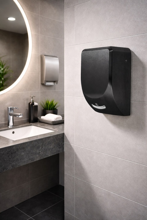 Suszarka czarna do rąk