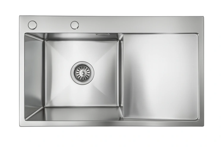 Zlewozmywak stalowy STEEL 7849 L