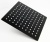 VIVID BLACK TR2 termostatyczna bateria natryskowa prysznicowa deszczownica Ultra Slim 25 cm CZARNA