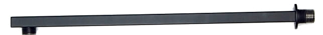 VIVID BLACK TR2 termostatyczna bateria natryskowa prysznicowa deszczownica Ultra Slim 25 cm CZARNA