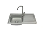Zestaw kuchenny Stellman® 75x40 LEN DEKOR + bateria LUGA INOX