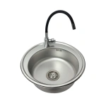 Nowoczesny zestaw do kuchni: Zlewozmywak 510D + bateria kuchenna FLEXI