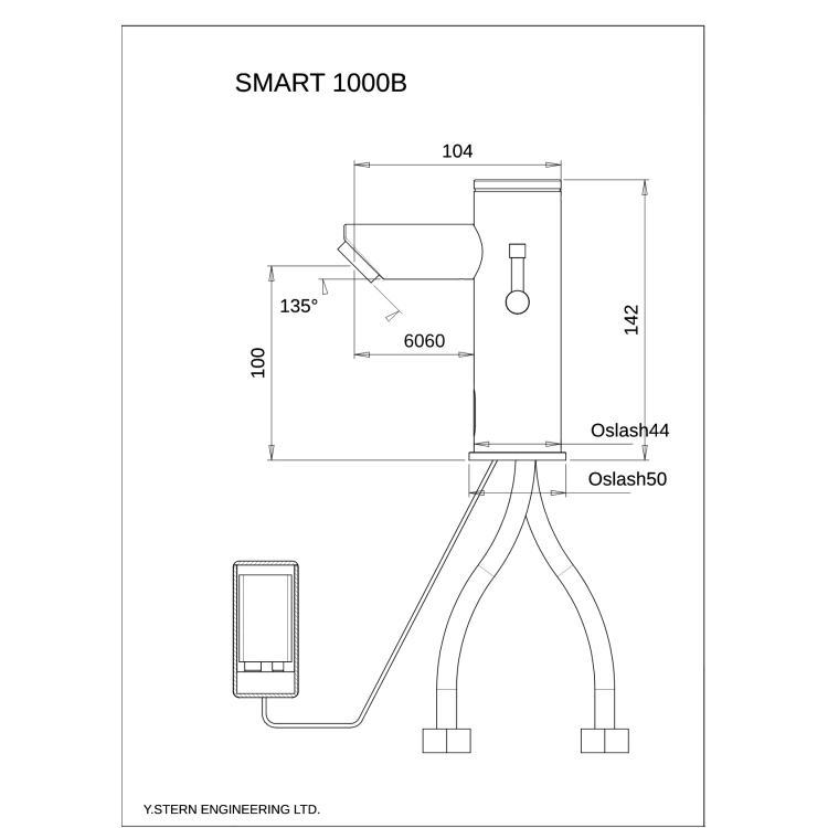 STERN SMART 1000 B – rysunek techniczny