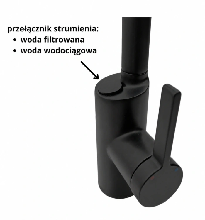 Przełącznik wody z filtra