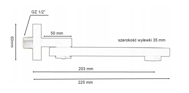 VIVID BLACK TR2 termostatyczna bateria wannowa CZARNA