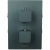 VIVID BLACK TR2 termostatyczna bateria wannowa CZARNA