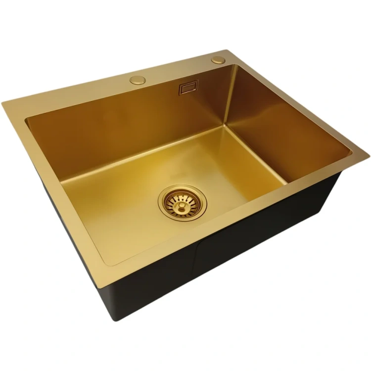 Zlewozmywak STELLMAN 6050 gold złoty