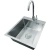 Zlewozmywak stalowy STELLMAN 4550 Inox z baterią Inox