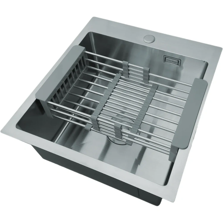 7 Zlewozmywak stalowy STELLMAN 4550 Inox