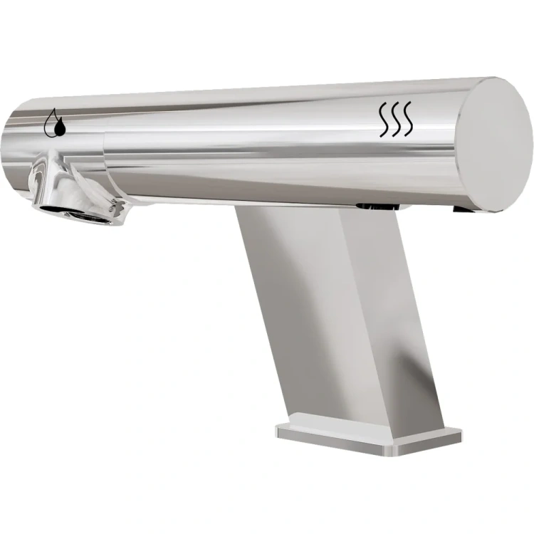 Bateria umywalkowa Power 2w1Q z funkcją suszenia w chromie