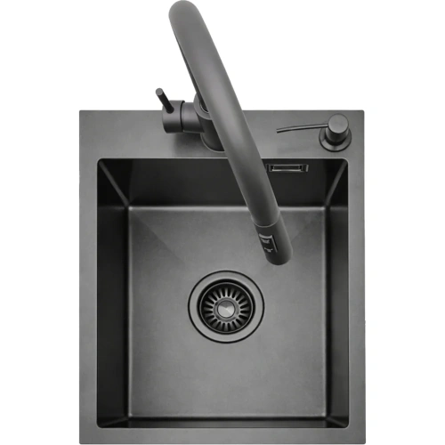 Zlewozmywak_stalowy_jednokomorowy_czarny_40x50_Dozownik_Bateria.png
