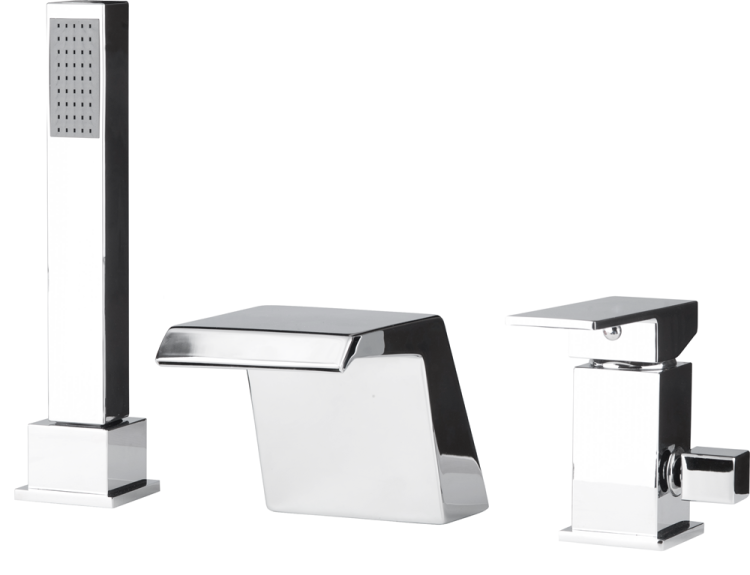 Bateria Wannowa 3 Otworowa kaskadowa wodospad QATRO U