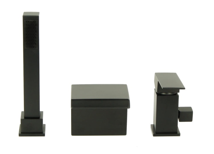 Bateria Wannowa 3 Otworowa kaskadowa wodospad QATRO CZARNA