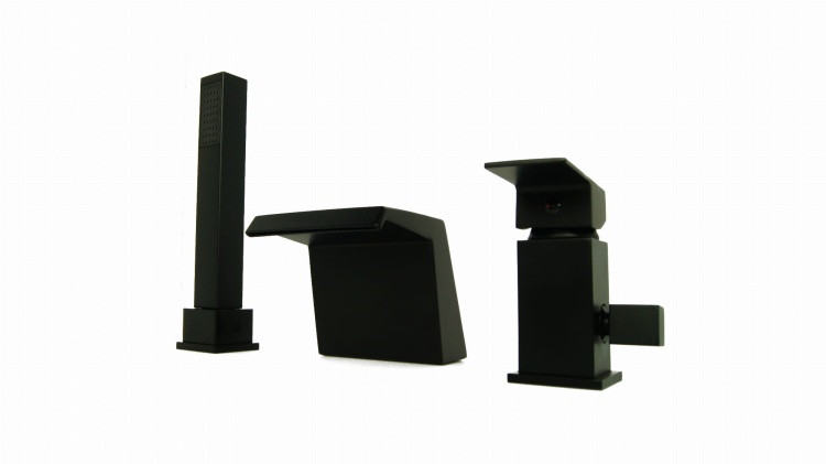 Bateria Wannowa 3 Otworowa kaskadowa wodospad QATRO CZARNA