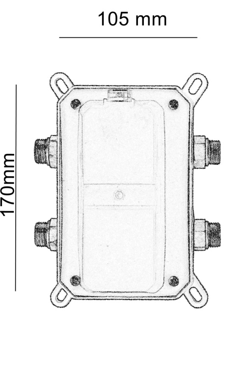 VIVID BLACK TR2 termostatyczna bateria wannowa CZARNA