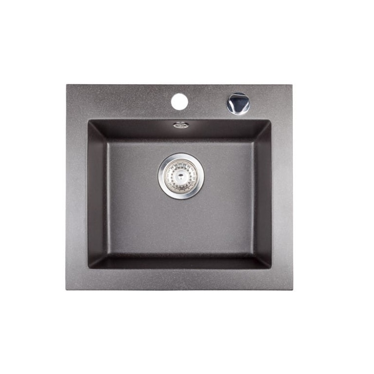 Zlewozmywak Granitowy ARGO czarny metalik