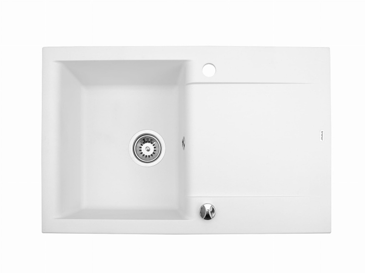 Zlewozmywak Granitowy ESTEIN 1KO biały