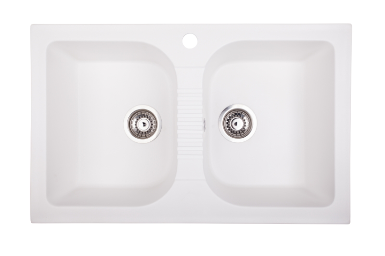 Zlewozmywak Granitowy ELIOS 20 biały