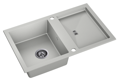 Zlewozmywak granitowy SLIDE 40 Szary