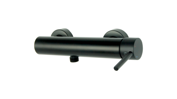 UNO BLACK bateria natryskowa prysznicowa CZARNA