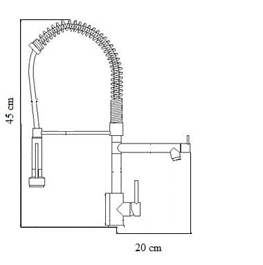 SANTUA Bateria Kuchenna CHROM