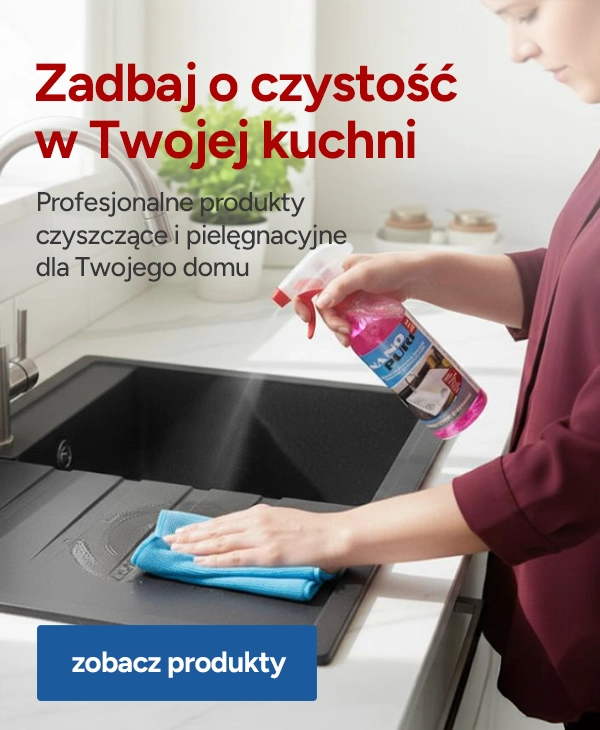 pielegnacja i czystosc zlewozmywaka granitowego