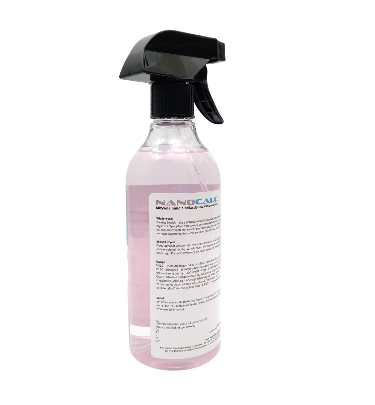 NANOCALC 500 ml — produkt i zastosowanie