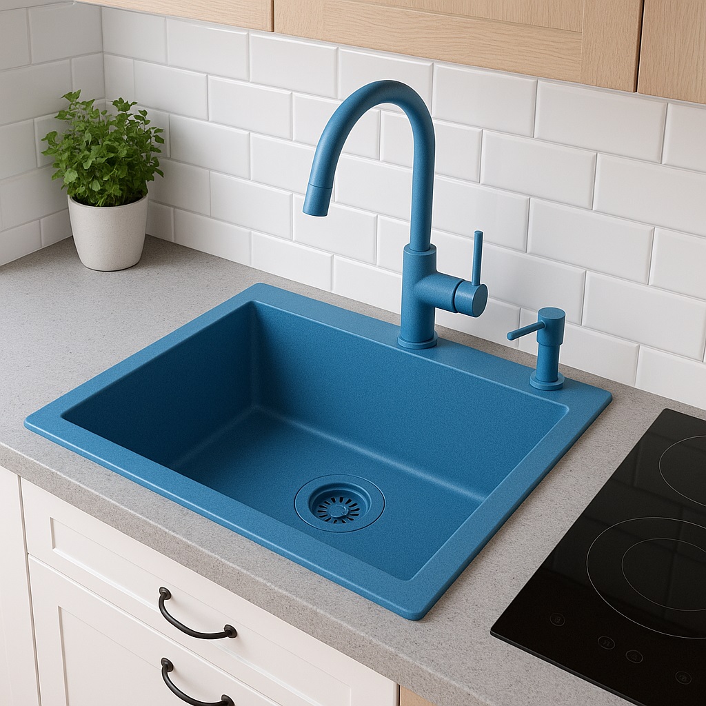 Zlewozmywaki granitowe – trwałość, styl i praktyczność