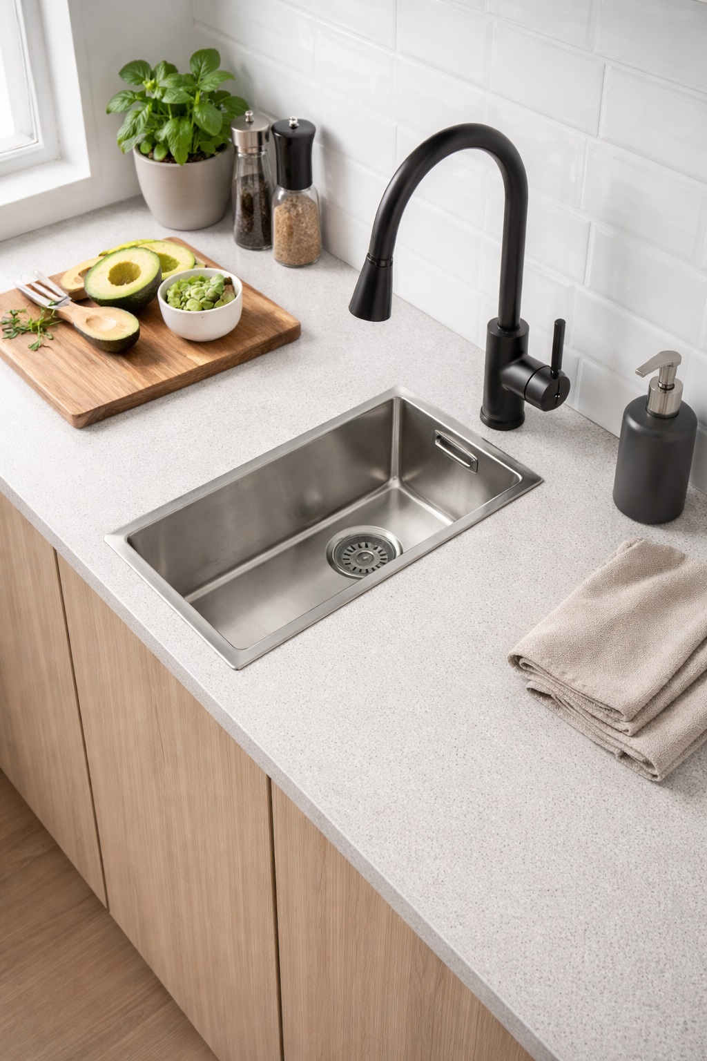 Zlewozmywak wąski – sprytne rozwiązanie do małych i wymagających kuchni