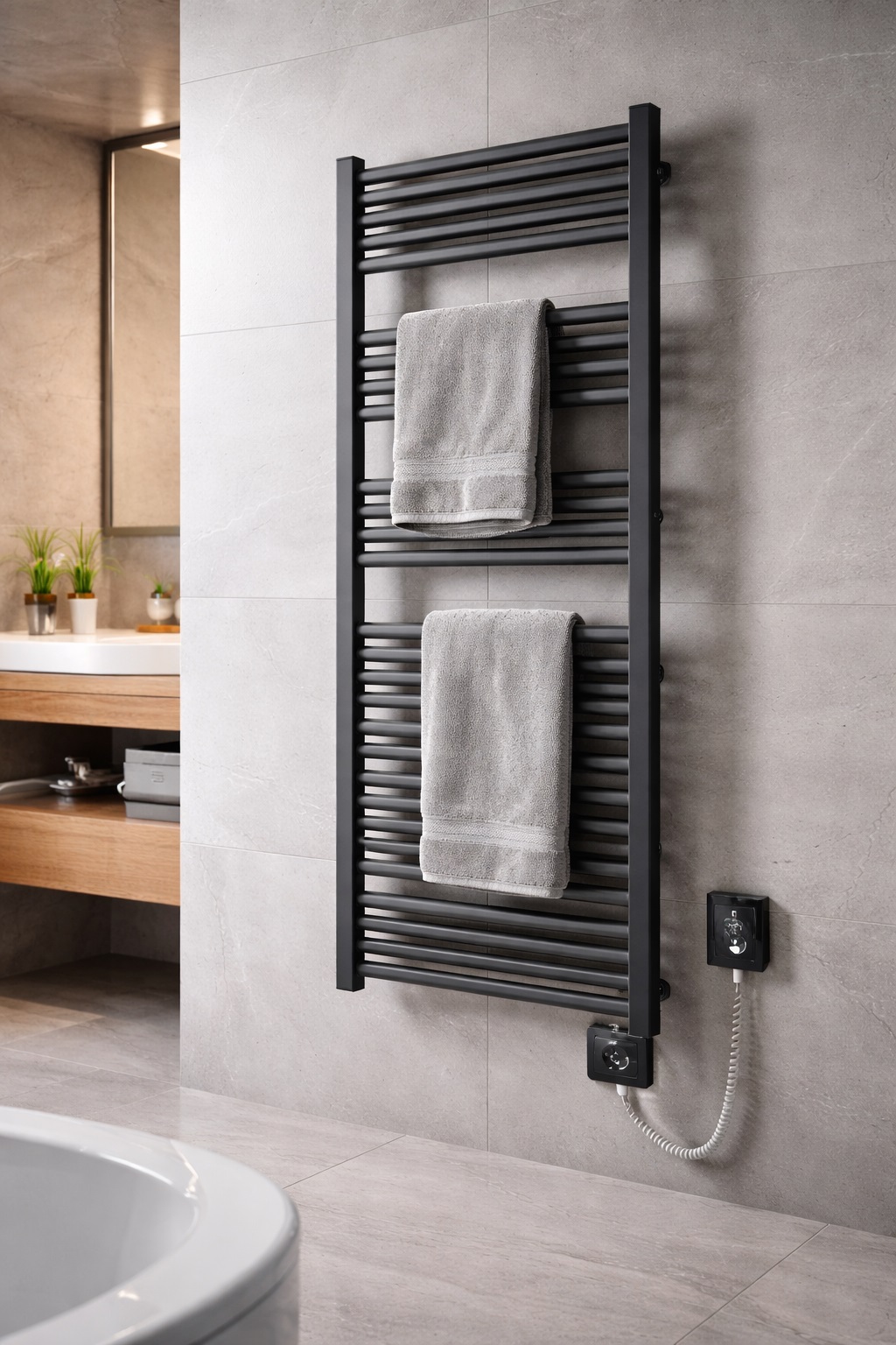Grzejnik elektryczny łazienkowy. Komfort, ciepło i design w nowoczesnej łazience