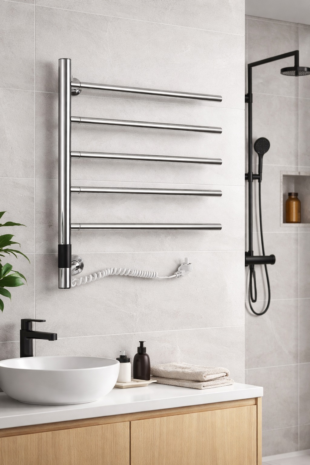 Grzejnik łazienkowy chromowany – nowoczesny design i praktyczna funkcjonalność